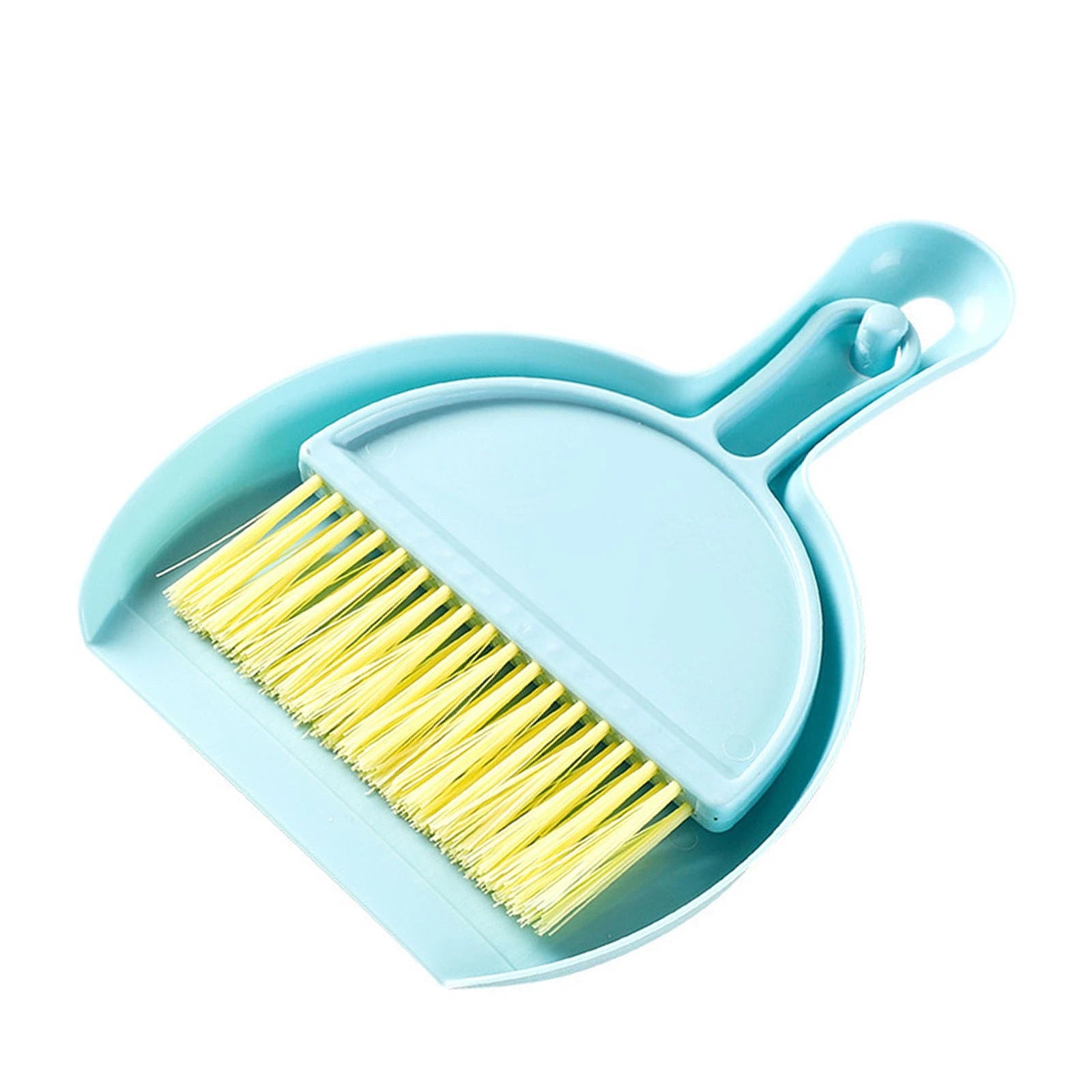 Mini Dustpan Brush Set Compact Multifunctional Table Cleaner Small Broom Dust