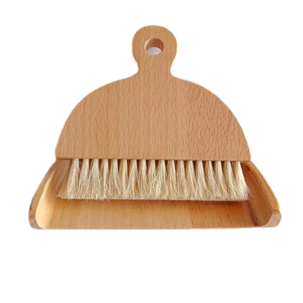 Small Broom Dustpan Set Travel Mini Dust Pan Brush RV Camper Dorm Studio