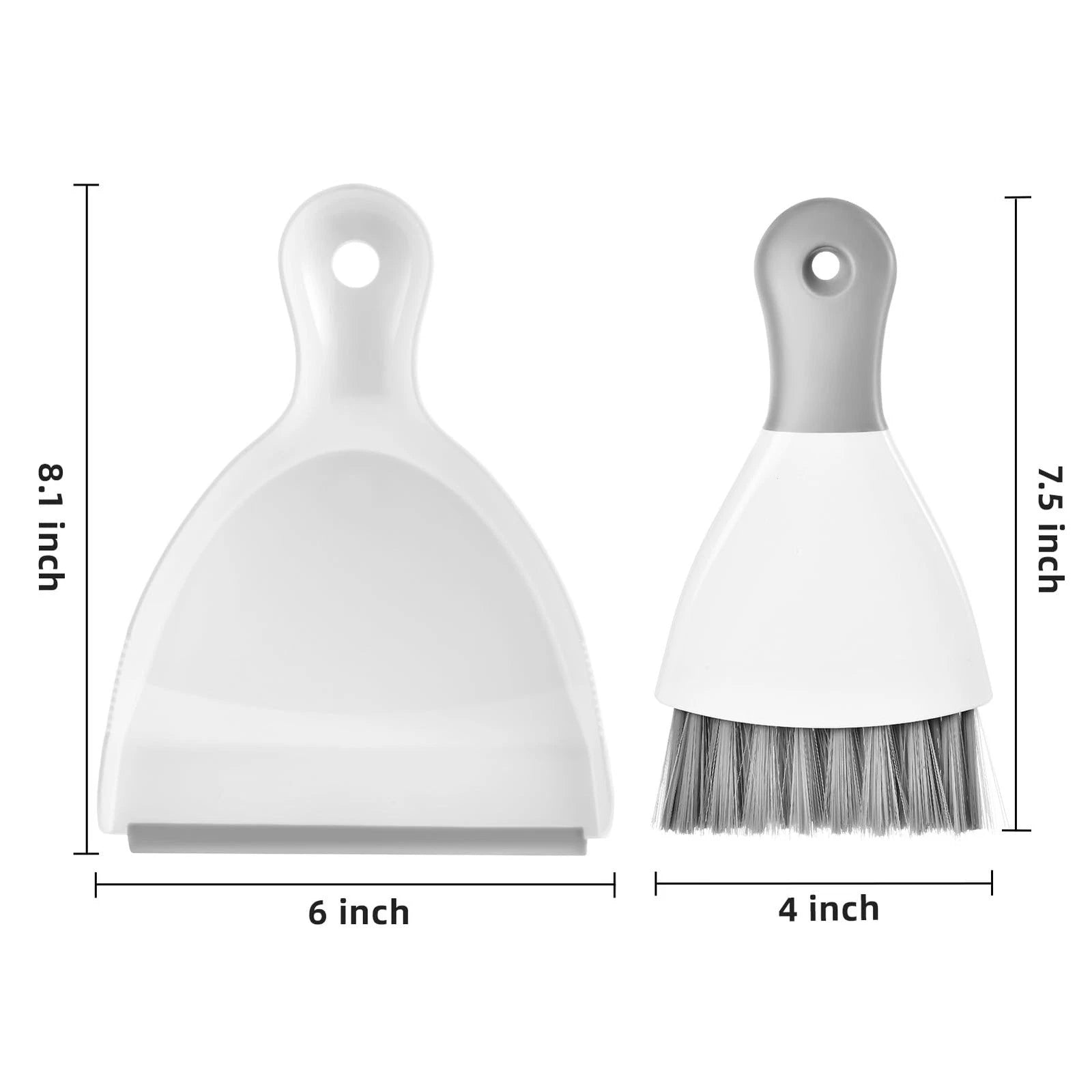 Mini Hand Broom and Dustpan Set Small and Brush Handheld 1PCS