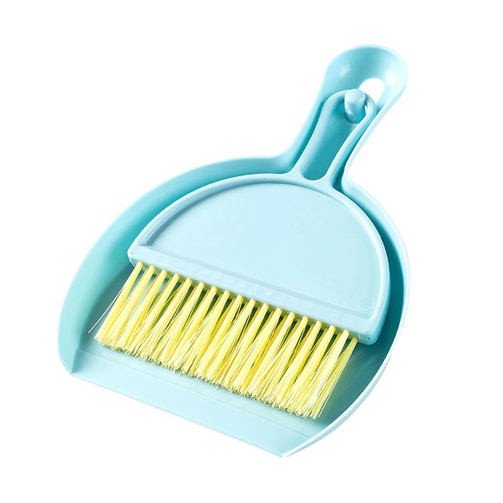 Mini Dustpan Brush Set Compact Multifunctional Table Cleaner Small Broom Dust