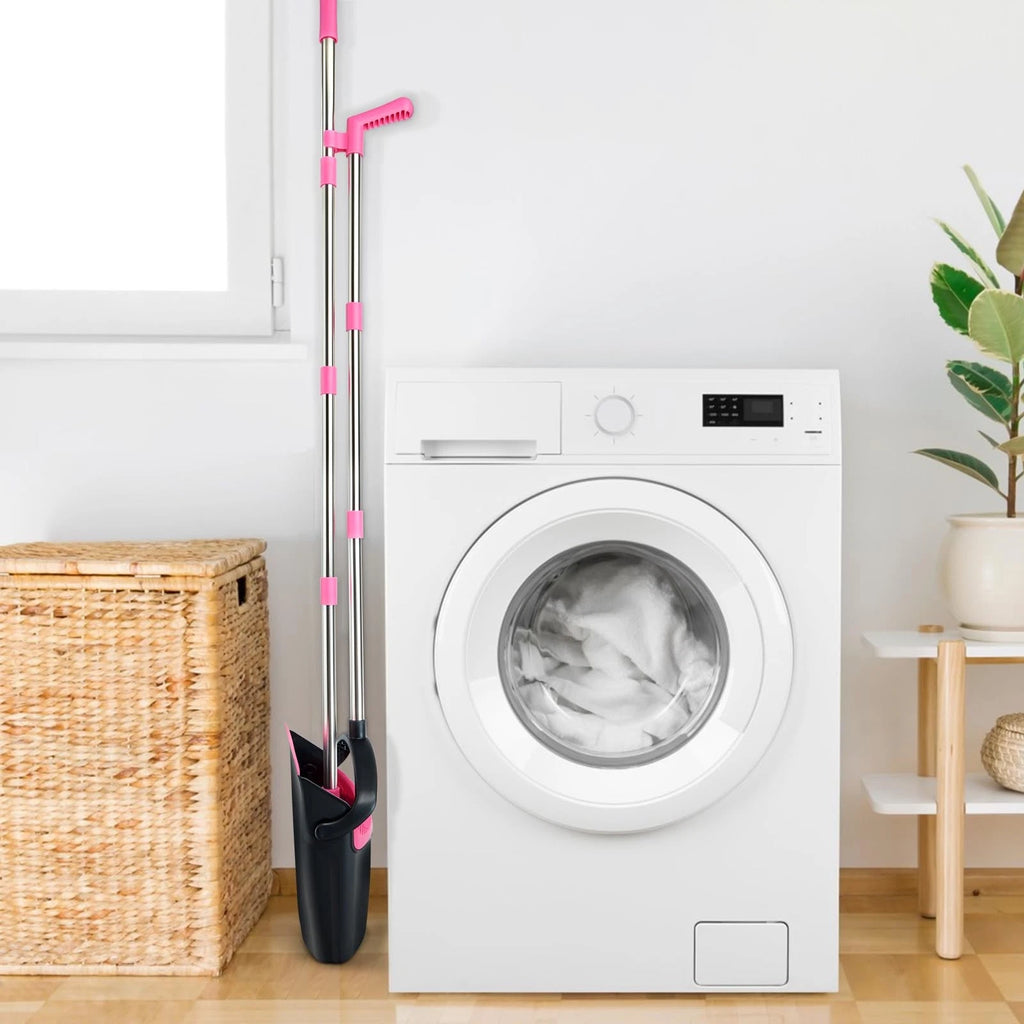 New and Dustpan Set, Long Handle Lightweight Dustpans with Broom Combo for Home,