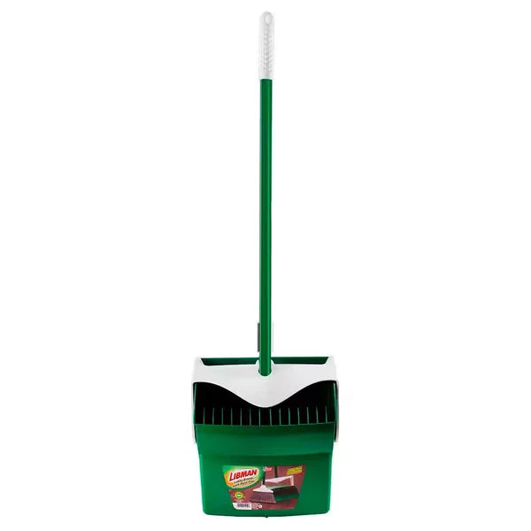 Upright Lobby Broom Dust-pan Cleaning Set Commercial Open lid Floor Carpet Sweep