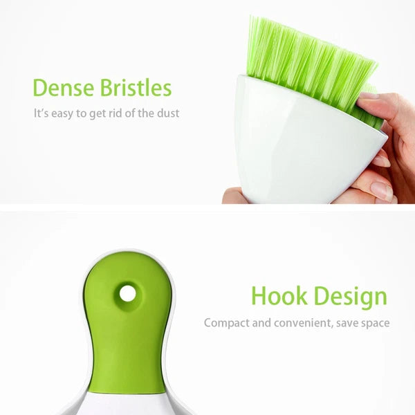 Mini Broom Set Hand with Pan Plastic Dust Pans Household Supplies