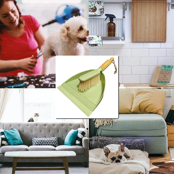 Dust Pan and Brush - Hand Broom Dustpan Set Broom with Dustpan Como Set Dustp...