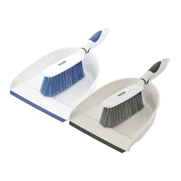 Superio Durable Broom and Dustpan Set for Efficient Cleaning and Storage