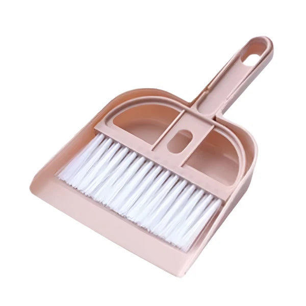 Mini Dust Pan and Brush Desk Cleaning Set Small Cleaning Broom and Dustpan Set