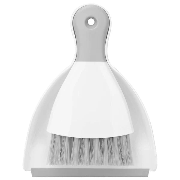 Small Broom and Dustpan Set, Handheld Dust Pan with Cleaning Brush Combo3713