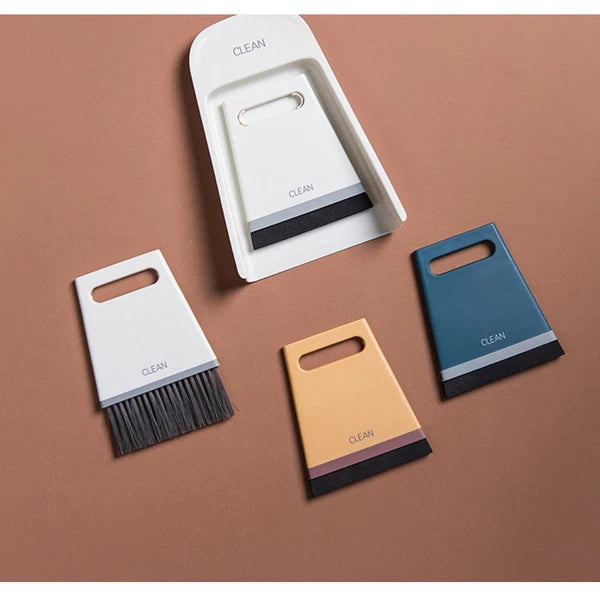 Mini Broom Desktop Cleaning Small Dustpan Travel Household Supplies