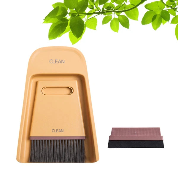 Mini Broom Desktop Cleaning Small Dustpan Travel Household Supplies