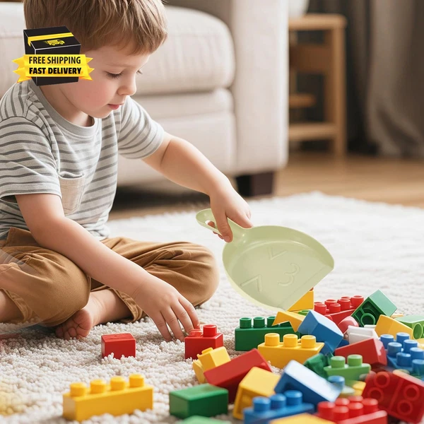 Small Broom and Dustpan Set,Mini Compact Portable, for Home, Sofas, Kitchen Coun