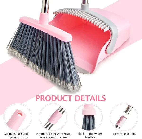 Broom Dustpan Set Dustpans Broom Combo Home Heavy Dust Broom Dustpan Combo Long
