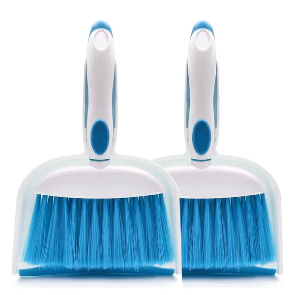 Small Broom and Dustpan Set, Small Dustpan and Brush Set, Mini Dust pan and B