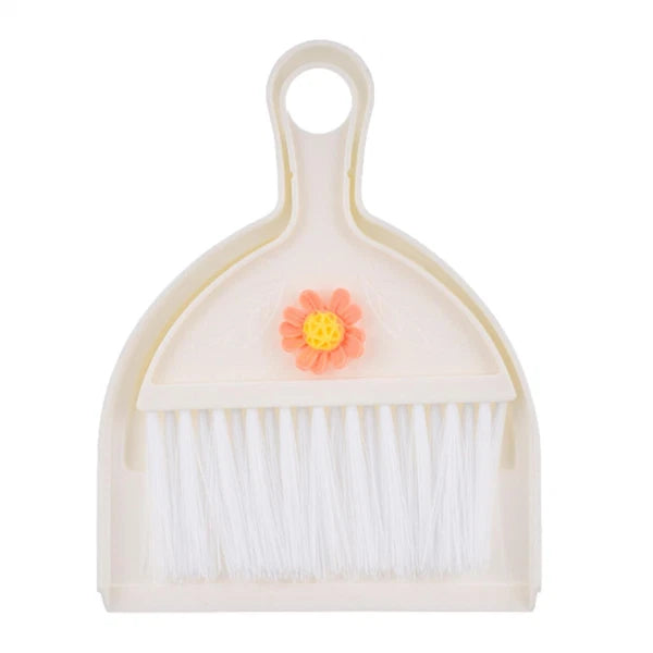 Mini Hand Broom and Dustpan Set Small Dust Pans with Brush Set