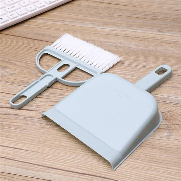 Mini Dust Pan and Brush Desk Cleaning Set Small Cleaning Broom and Dustpan Set