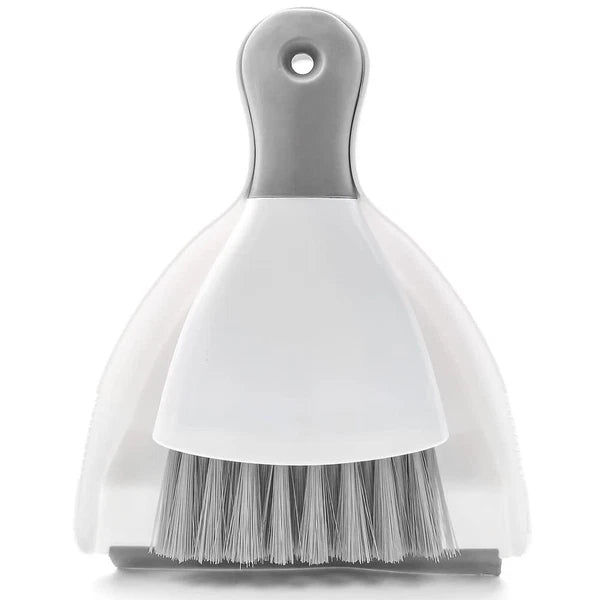 Mini Dustpan and Brush Set Small Hand Broom and Dust Pan for Desk Table Kitchen