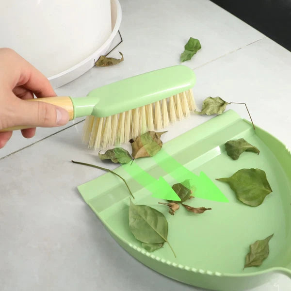 Dust Pan and Brush - Hand Broom Dustpan Set with Como and for Pet Car Dorm
