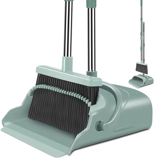 Upgrade Broom and Dustpan Set