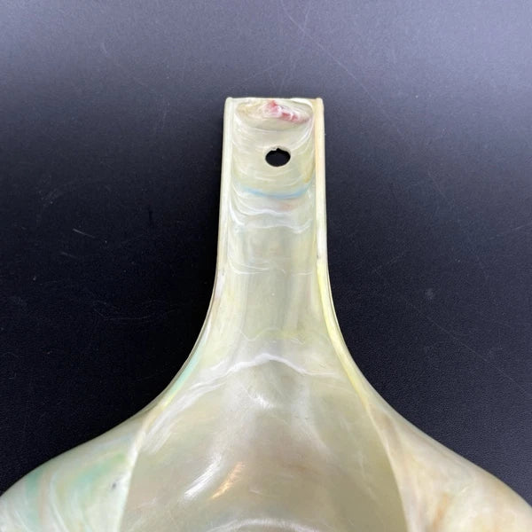 RARE Vintage The Witch Dust Pan Pretty Swirl Plastic Retro Kitchen Broom Dustpan