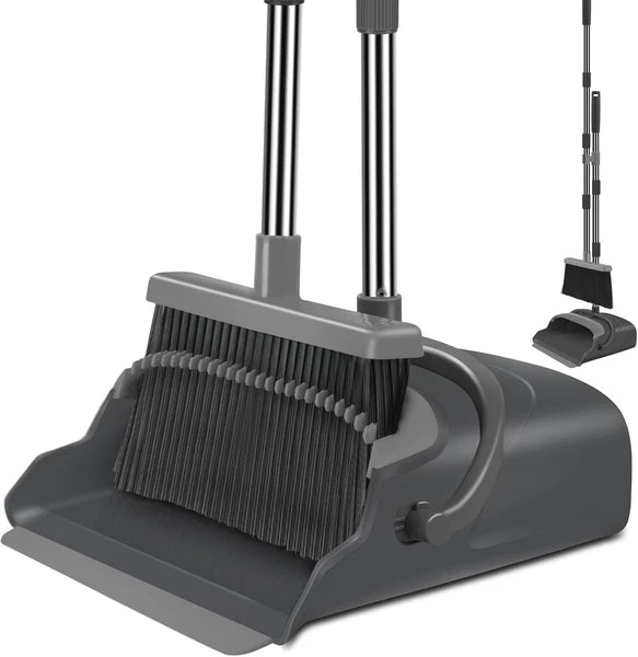 Upgrade Broom and Dustpan Set