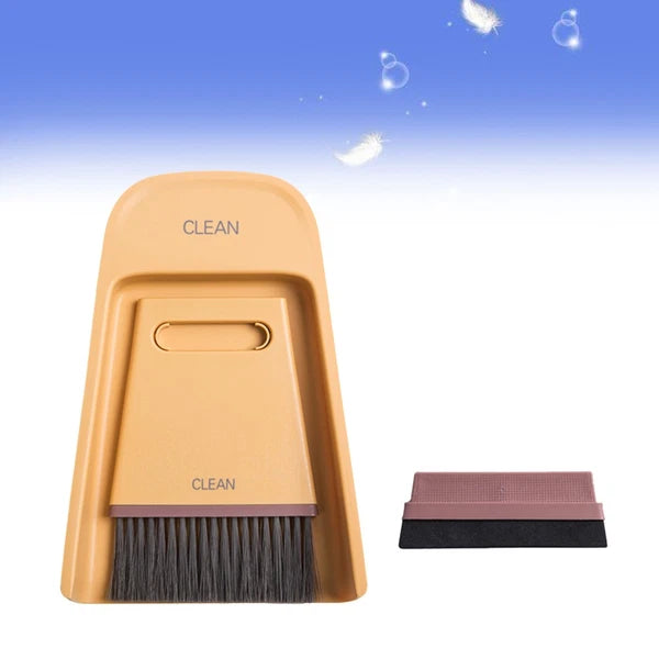 Mini Broom Desktop Cleaning Small Dustpan Travel Household Supplies